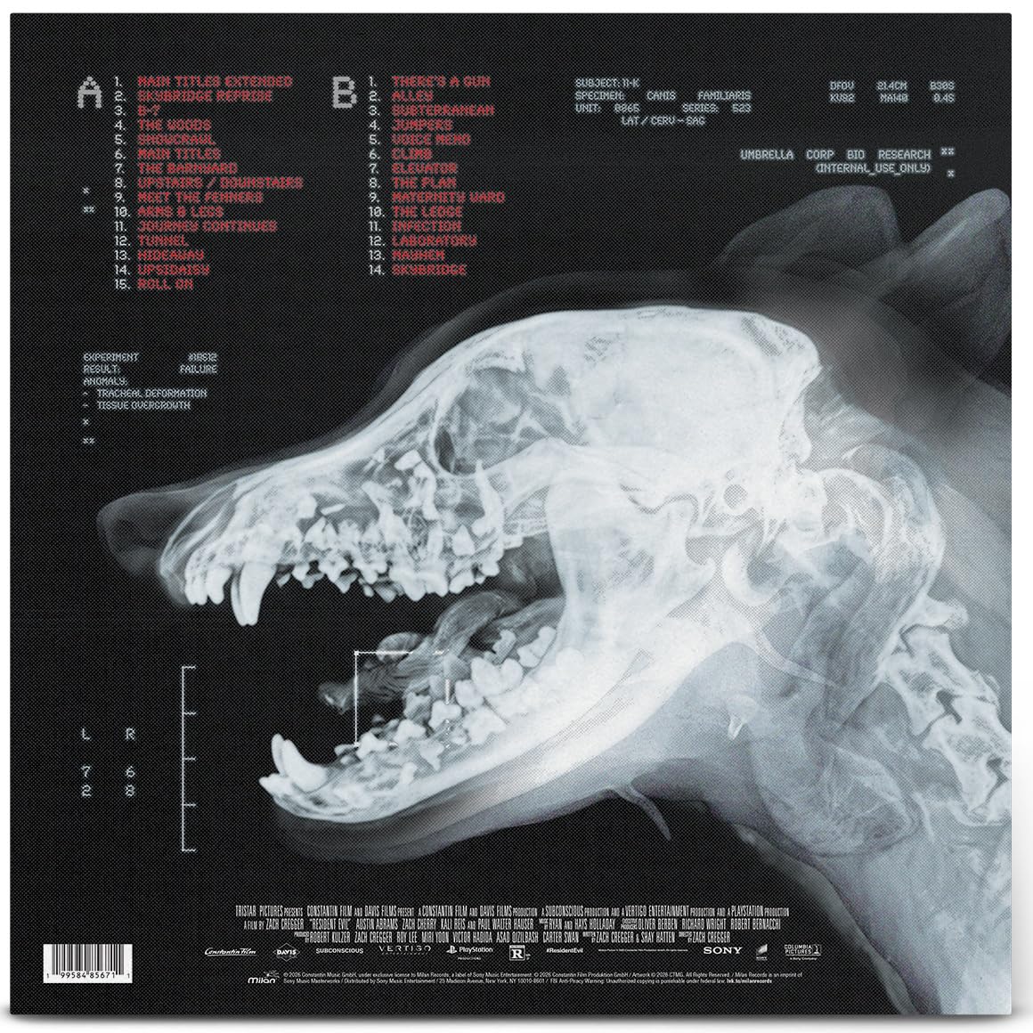 Resident Evil / OST [Vinyl LP] - 19958485671