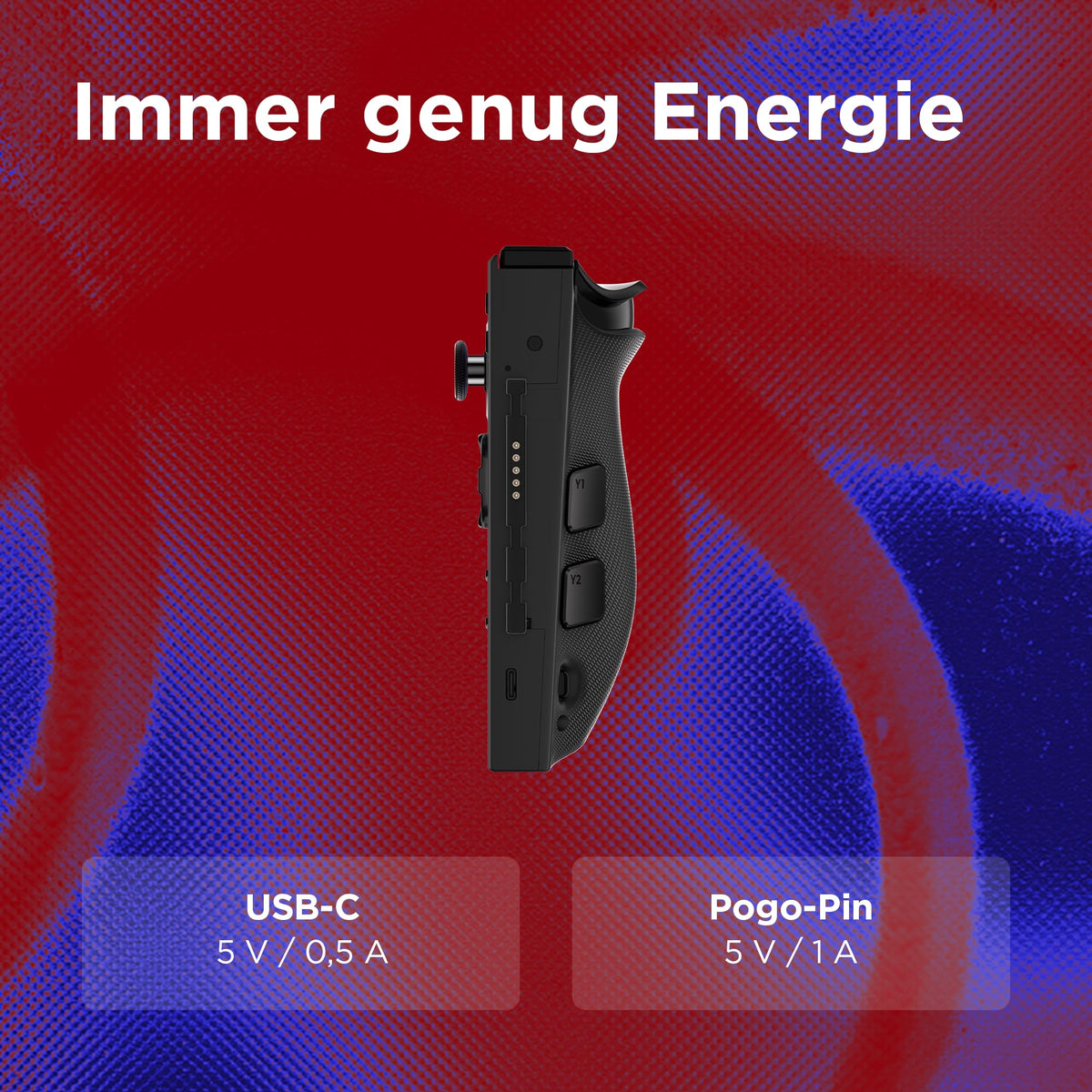 Lenovo Legion Go 2 Right Controller | compatible with Legion Go 1 and 2 | Hall effect joystick and triggers | 10 m range | black - GXH1T52710
