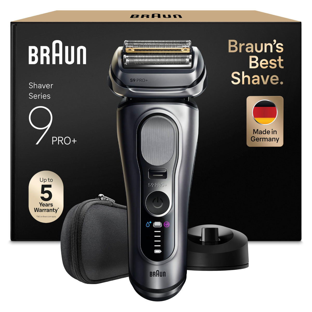 Braun Series 9 PRO+ Electric Shaver Men 9617si