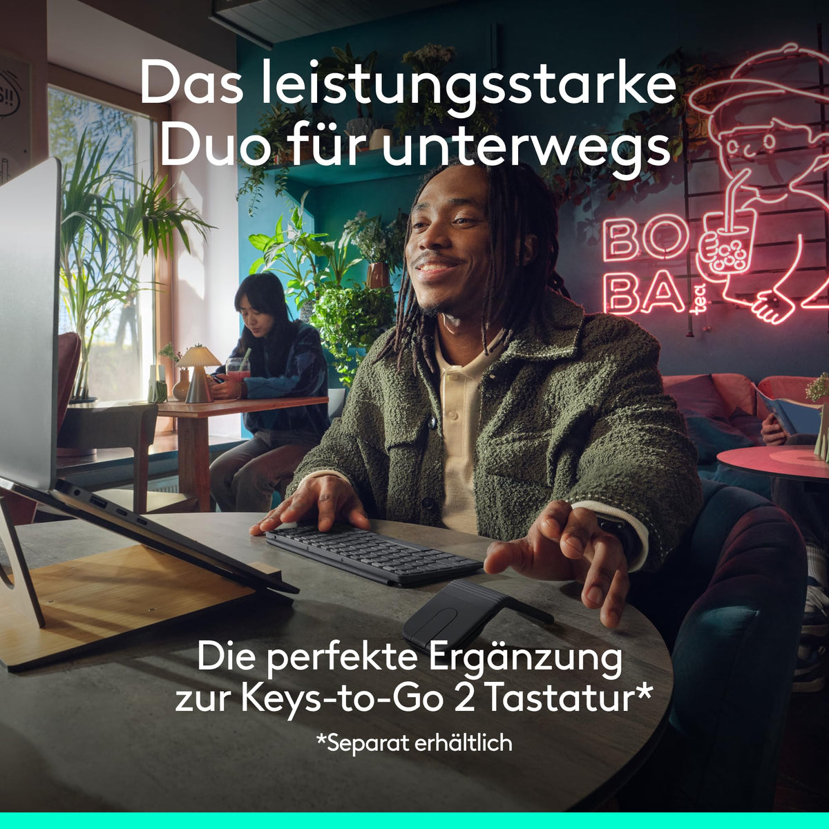 Logitech Mobi Fold, maus ultramobilă pentru deplasare - 910-007604