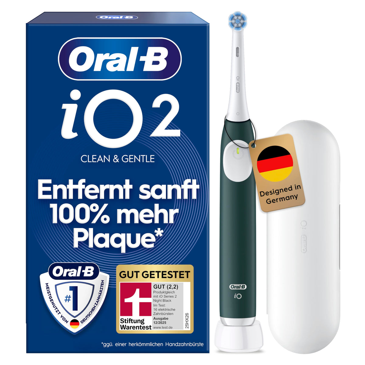 Oral-B iO Series 2 Electric Toothbrush, Green - 8700216615204