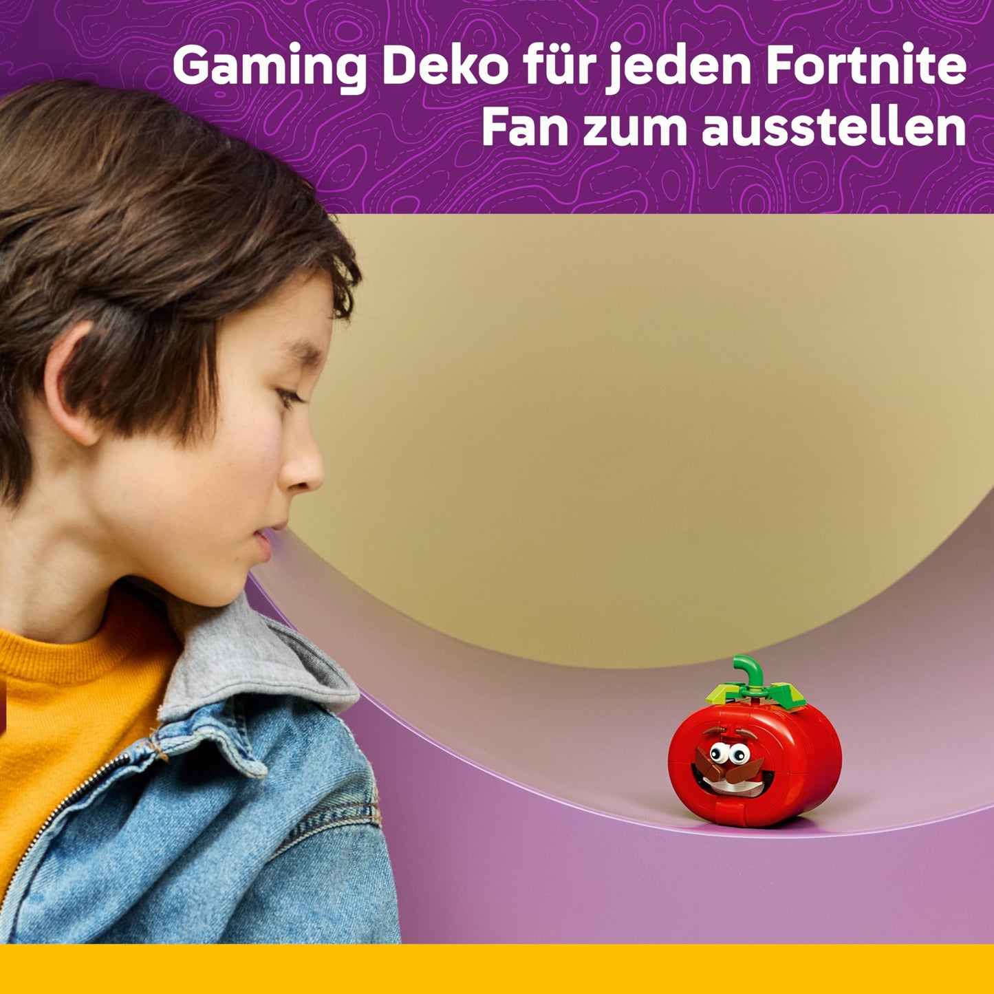 LEGO Fortnite Tomato Head - Interactive figure with restaurant interior - Room or desk decoration for children - Gaming gift for boys, girls and fans aged 10 and over - 77079