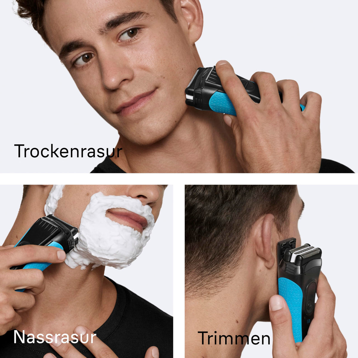 Braun Series 3+ Electric Shaver Wet & Dry, 3040si