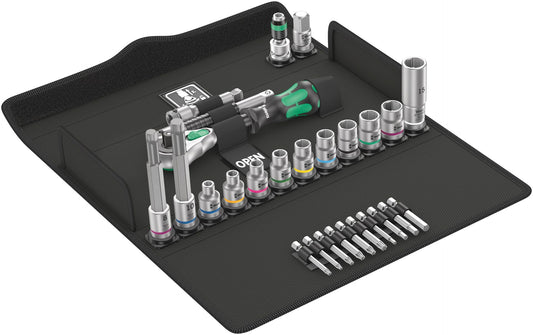 Wera 05004175001 Bicycle Set 7, 3/8" ratchet set, 27 pieces
