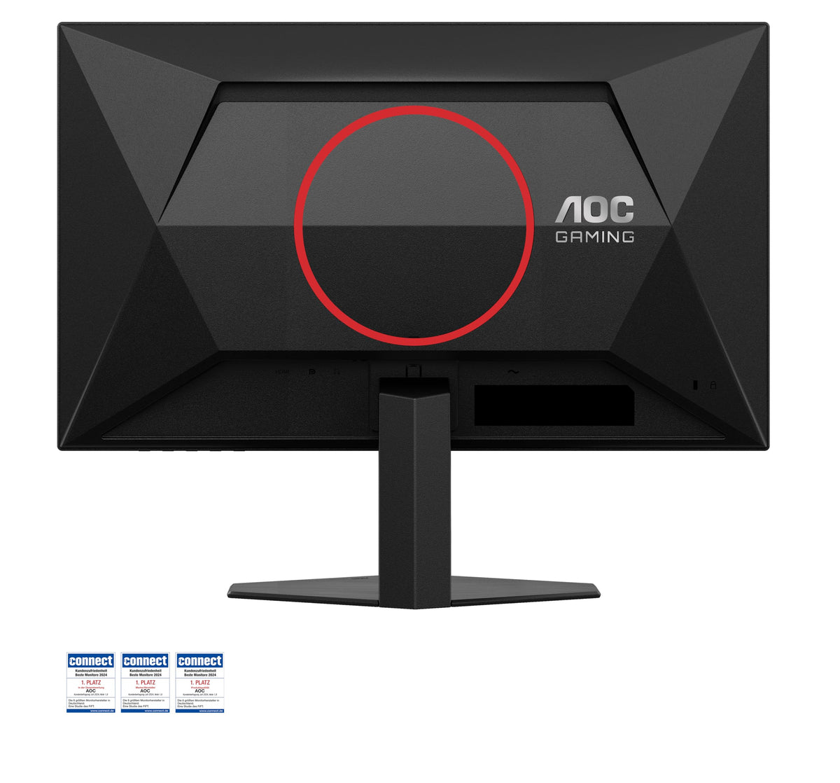 AOC Q24G4RE 24-inch WQHD Gaming Monitor, 180Hz, Fast IPS Panel, 1ms GtG, HDR10, G-Sync Compatible, (2560x1440 HDMI 1x 2.0 DP 1x 1.4) Black