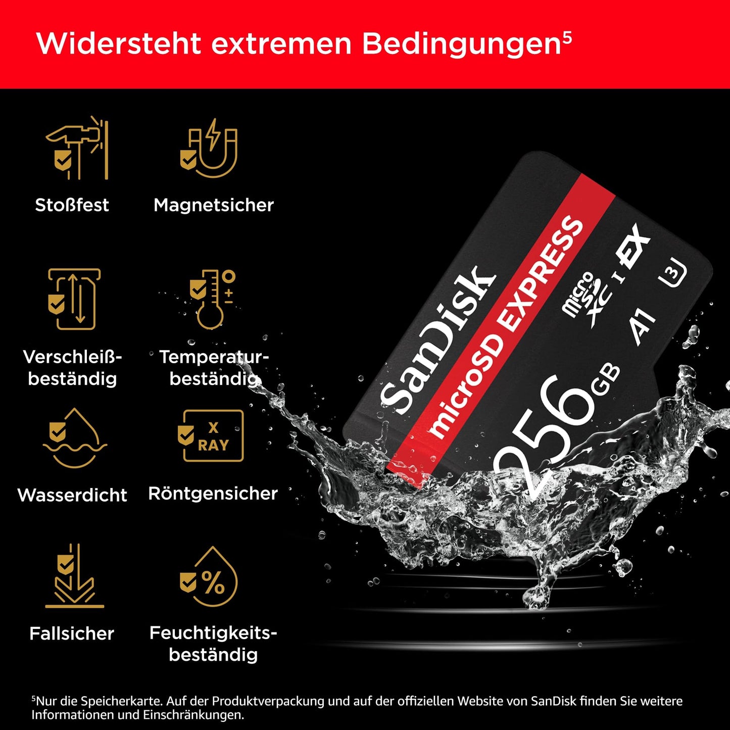 SanDisk microSD Express 256GB SDSQXFN-256G-GN4NN