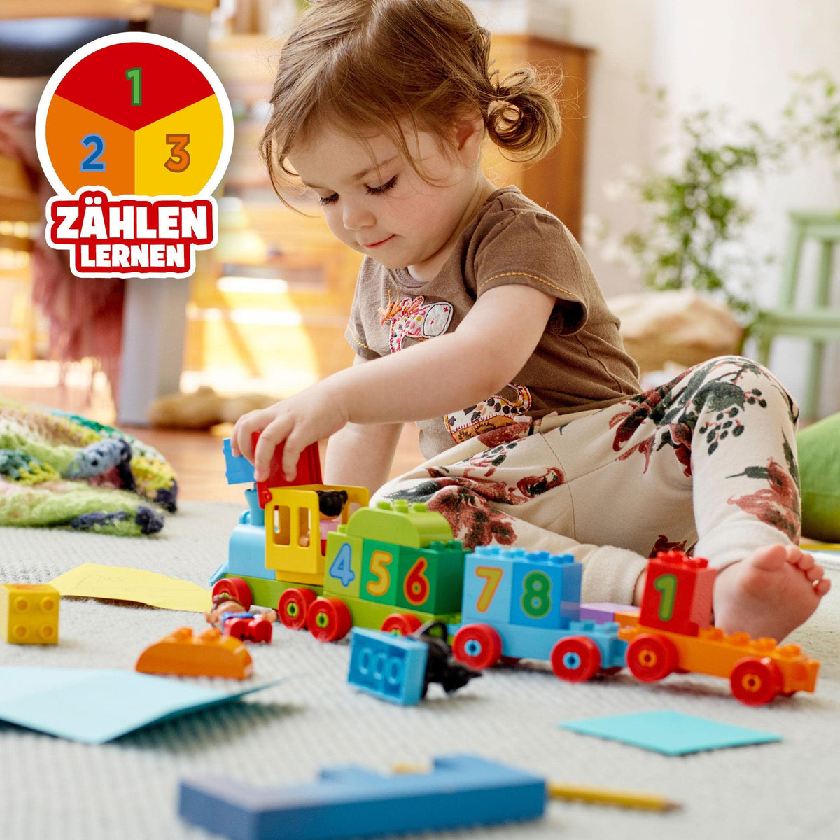 LEGO 10847 DUPLO Number Train, Baby Toy, Train, Children's Toy for ages 1.5 and up, award-winning educational toy, motor skills toy