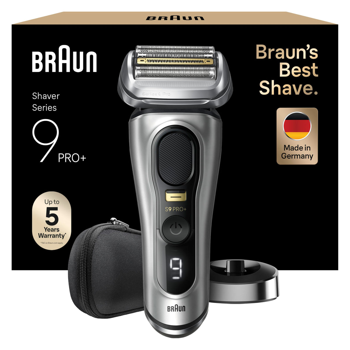 Braun Rasierer Herren Elektrisch Series 9 Pro+, 9517s, Silber