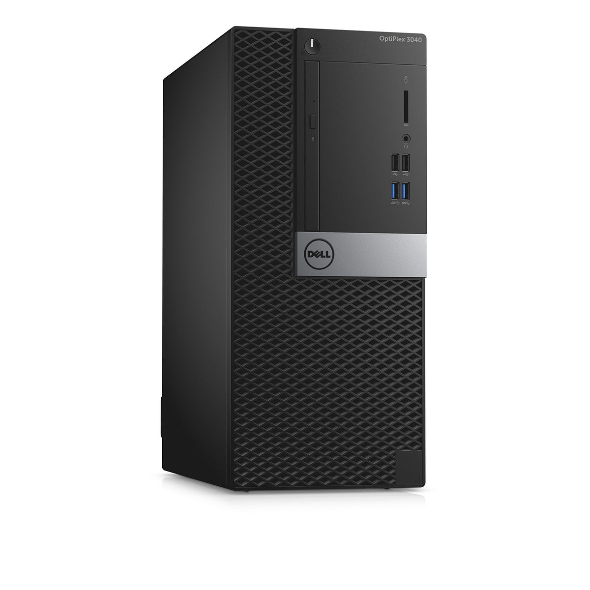 DELL Optiplex 3040 Mini Tower Desktop Computer PC, Intel Core i3-6100, 8 GB RAM, 256 GB SSD, WiFi, Bluetooth, US QWERTY keyboard, Windows 11 Pro (Refurbished)