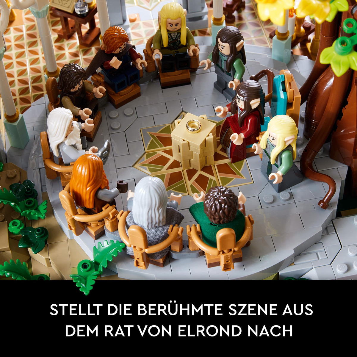 LEGO Icons Stăpânul Inelelor: Bruchtal 10316