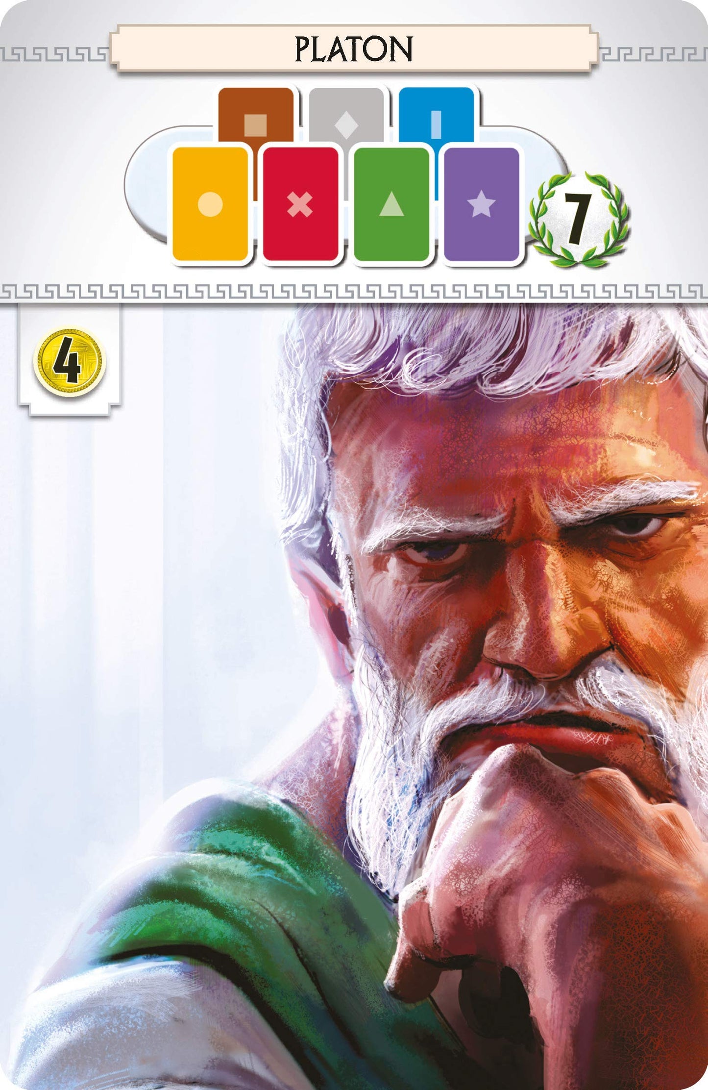 Asmodee | Repos Production | 7 Wonders – Leaders | Extension | Connoisseur game | Strategy game | 3-7 players | From 10+ years | 30+ minutes | German - RPOD0023