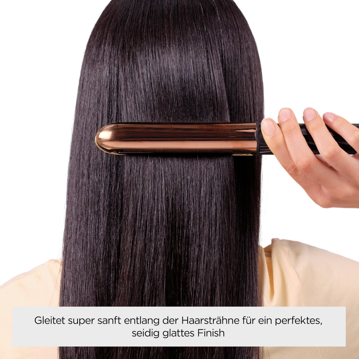 BaByliss Straight And Curl Brilliance Placă de îndreptat – Plăci din titan, tehnologie anti-frizz cu ioni, încălzire rapidă în 15 secunde, bucle și îndreptare, 5 niveluri de temperatură până la 235°C, ST482E