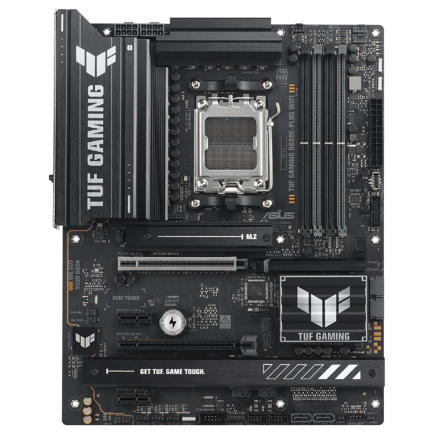 ASUS TUF Gaming B650E-PLUS WiFi motherboard socket AMD AM5