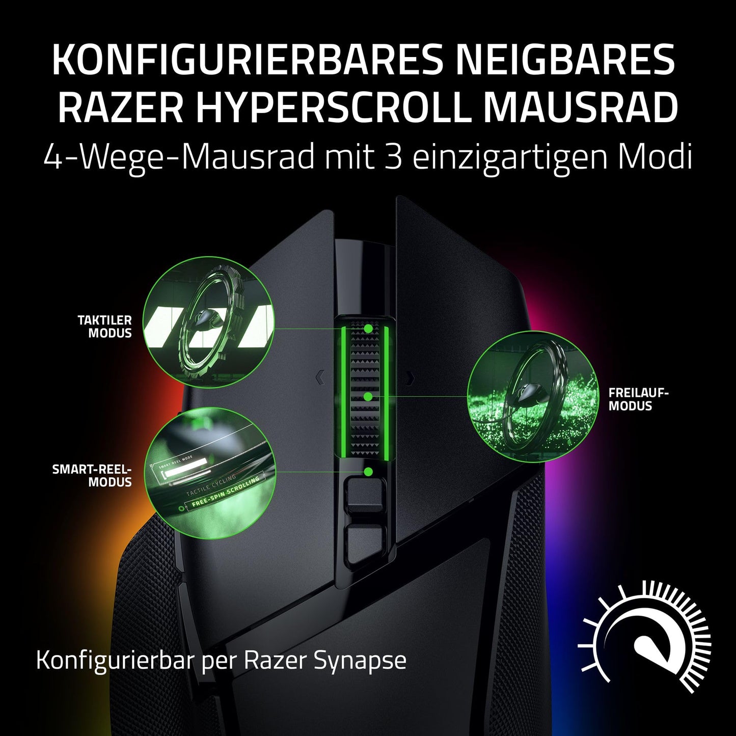 Razer Basilisk V3 Pro 35K Black (RZ01-05240100-R3G1)