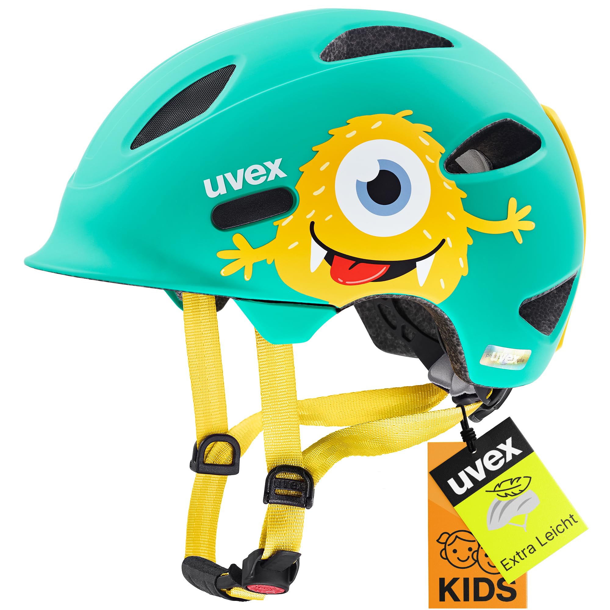 uvex OYO Style children's bicycle helmet, Monster Lagoon matt, 50-54 cm - S4100470717