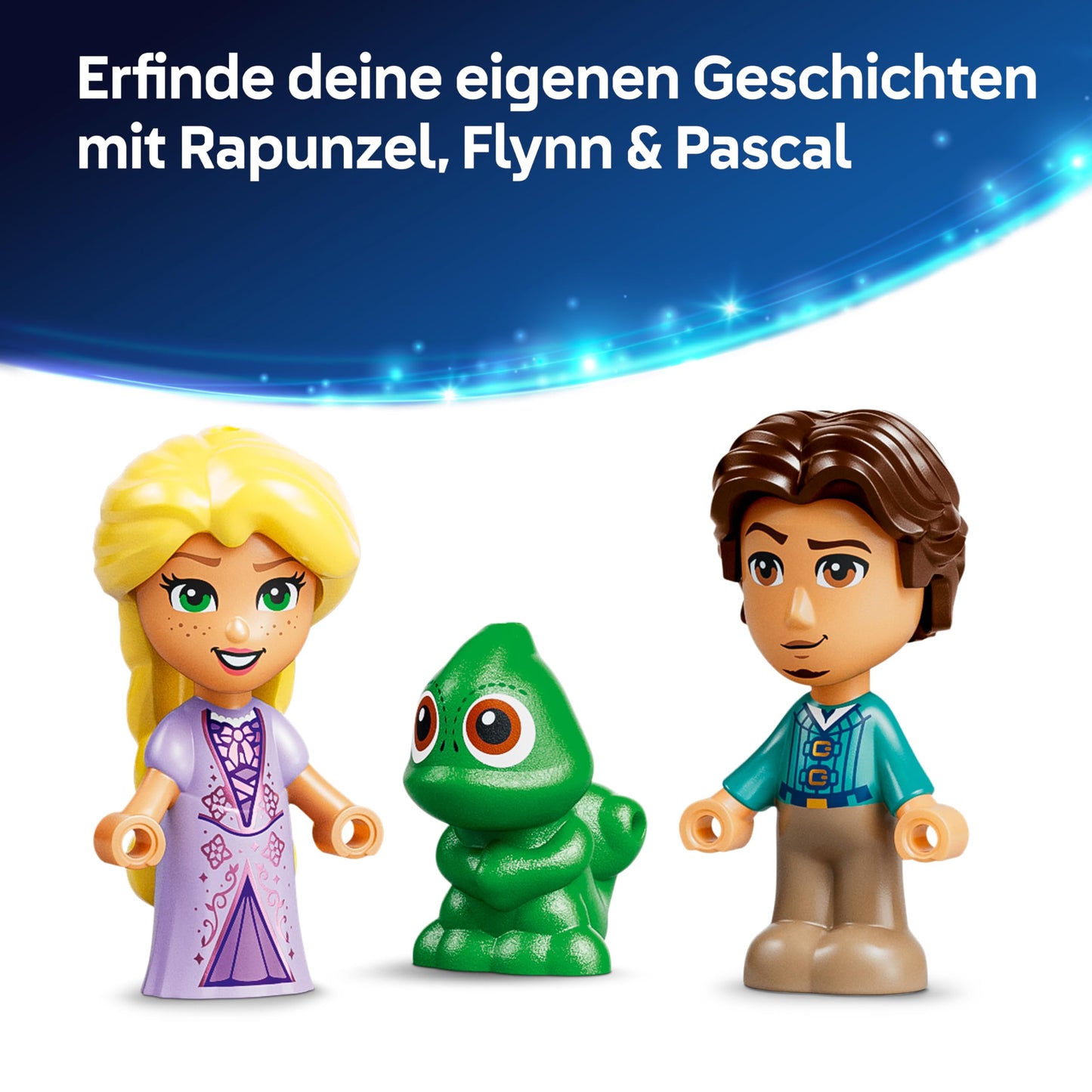 LEGO ǀ Disney Princess Rapunzel's Mini Tower - Rapunzel - Newly Tangled - Set with 2 mini dolls, Pascal figure, accessories and castle - Gift for girls aged 5 and up and film fans - 43294