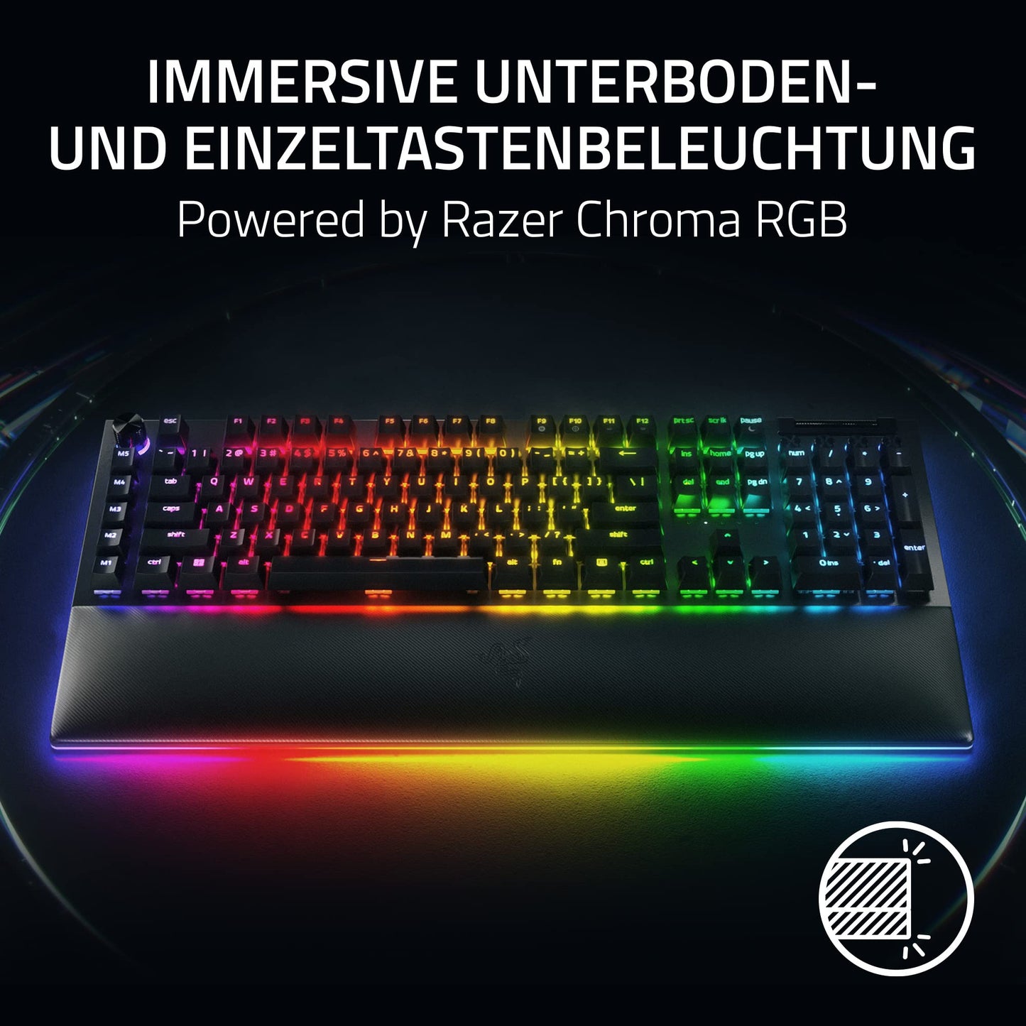 Razer BlackWidow V4 Pro (Green Switch) - RZ03-04680400-R3G1