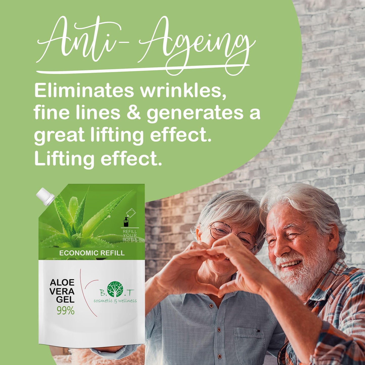 Gel de Aloe Vera 100% pur Direct din Lanzarote Spania Cremă hidratantă pentru față Corp Coș Piele uscată după arsuri solare Gel de păr după bărbierit bărbați 1000 ml - B07D3ZFMCR