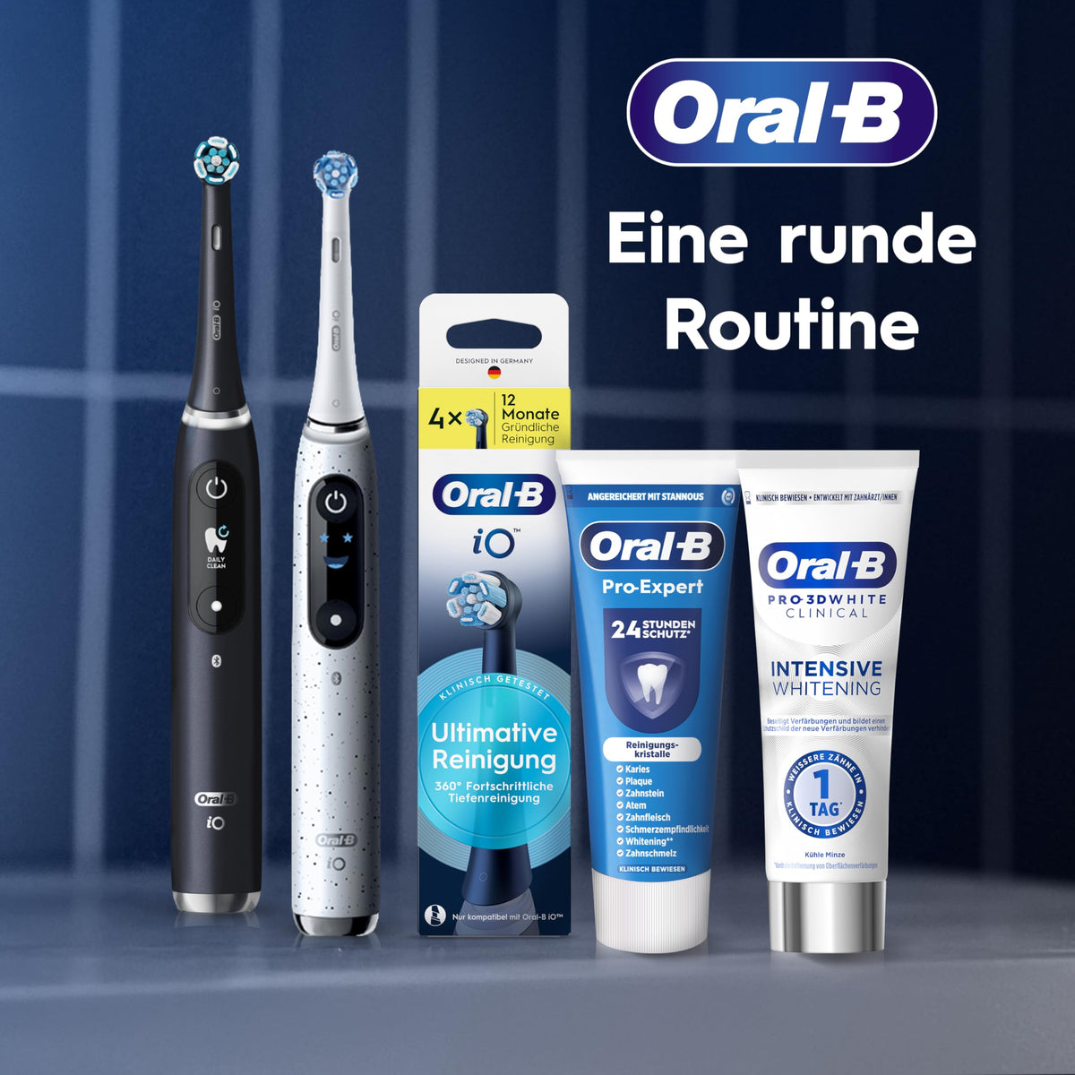 Oral-B iO Kids 6+ Disney Stitch Electric Toothbrush for Kids, Blue - 8700216931663