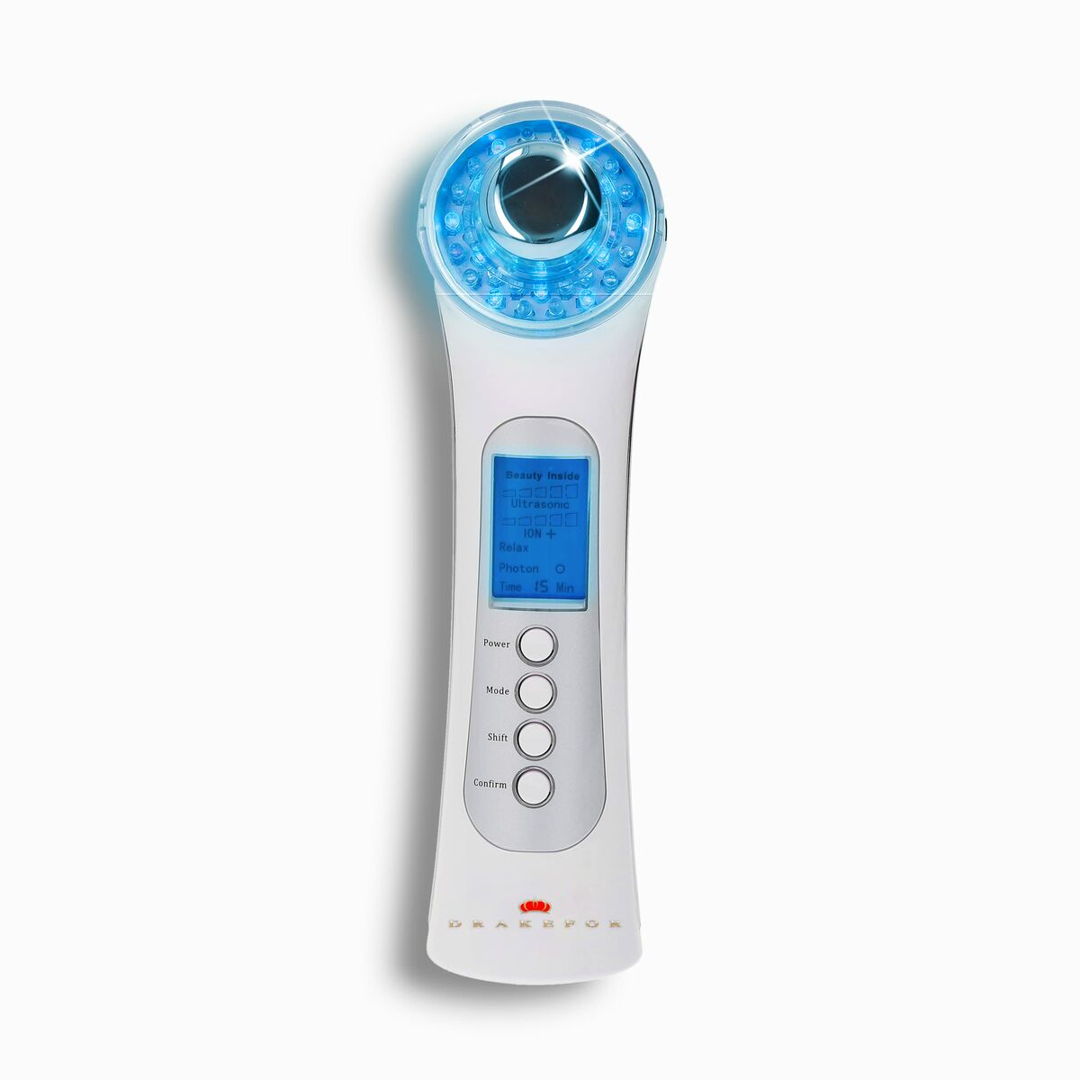 Drakefor 480 white high-frequency facial massager