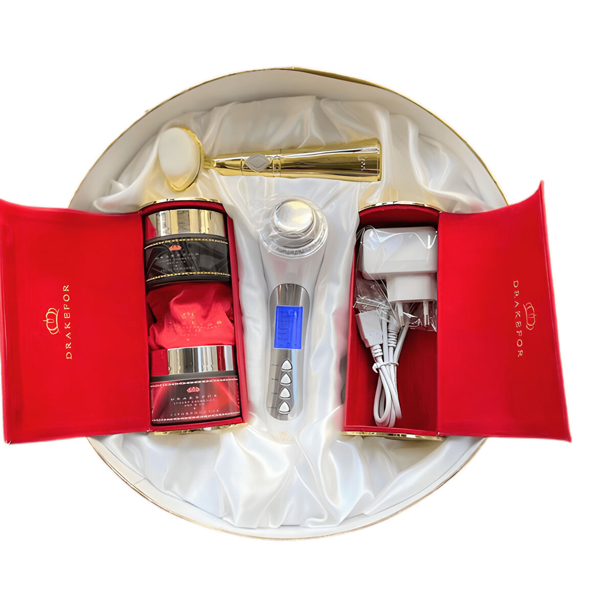 Drakefor M015 black high-frequency facial massager