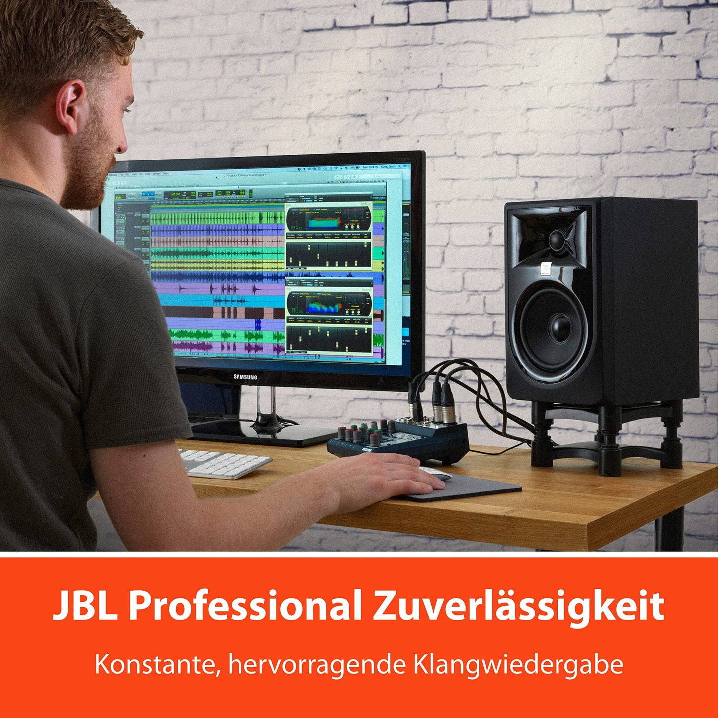 JBL 305P MKII Studio reference monitors - 305PMKII