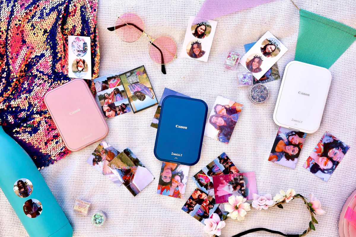 Canon ZOEMINI 2 Mini Photo Printer for Mobile + 10 Print Set - 5452C004