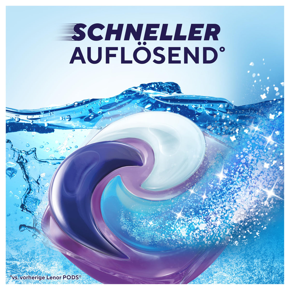 Lenor Pods Aprilfrisch detergent, 100 spălări - 8006530197731