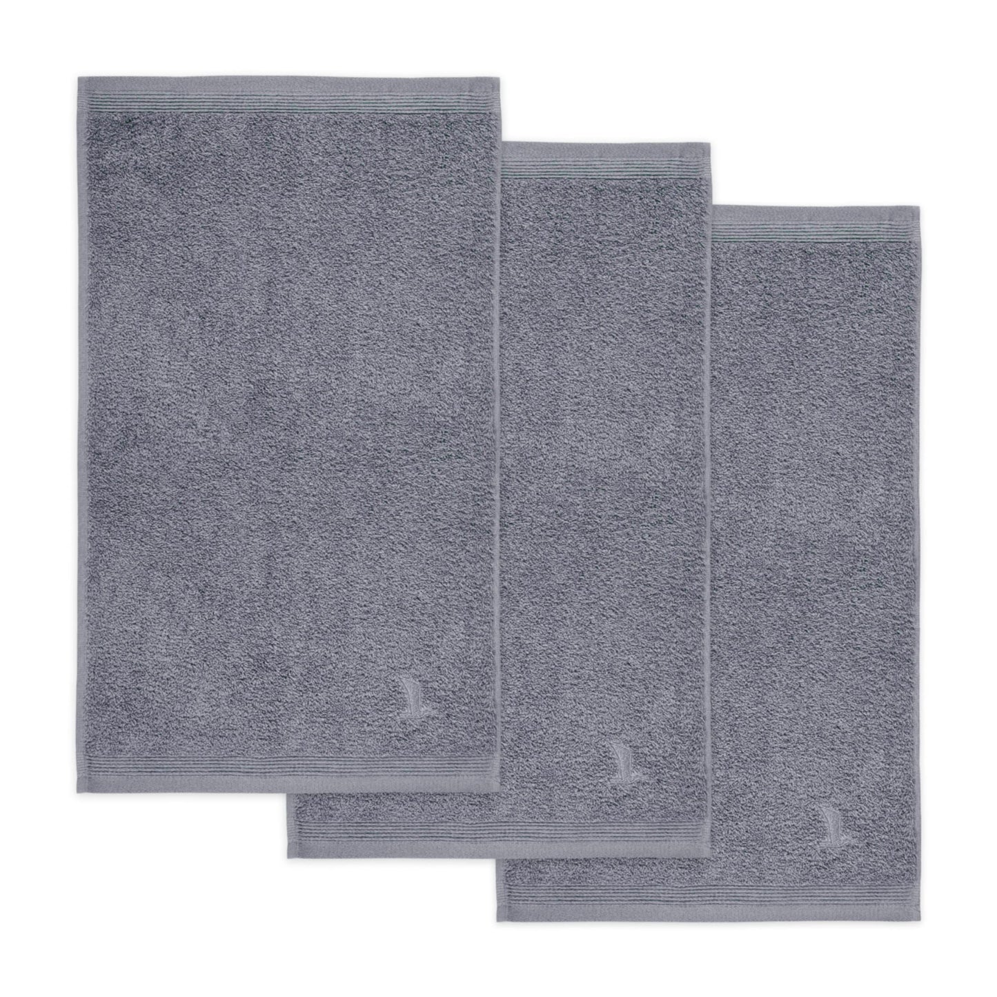 möve Superwuschel Gästetuch 30 x 50 cm aus 100% Baumwolle, stone 3er Set - 017259054-3*030050-850