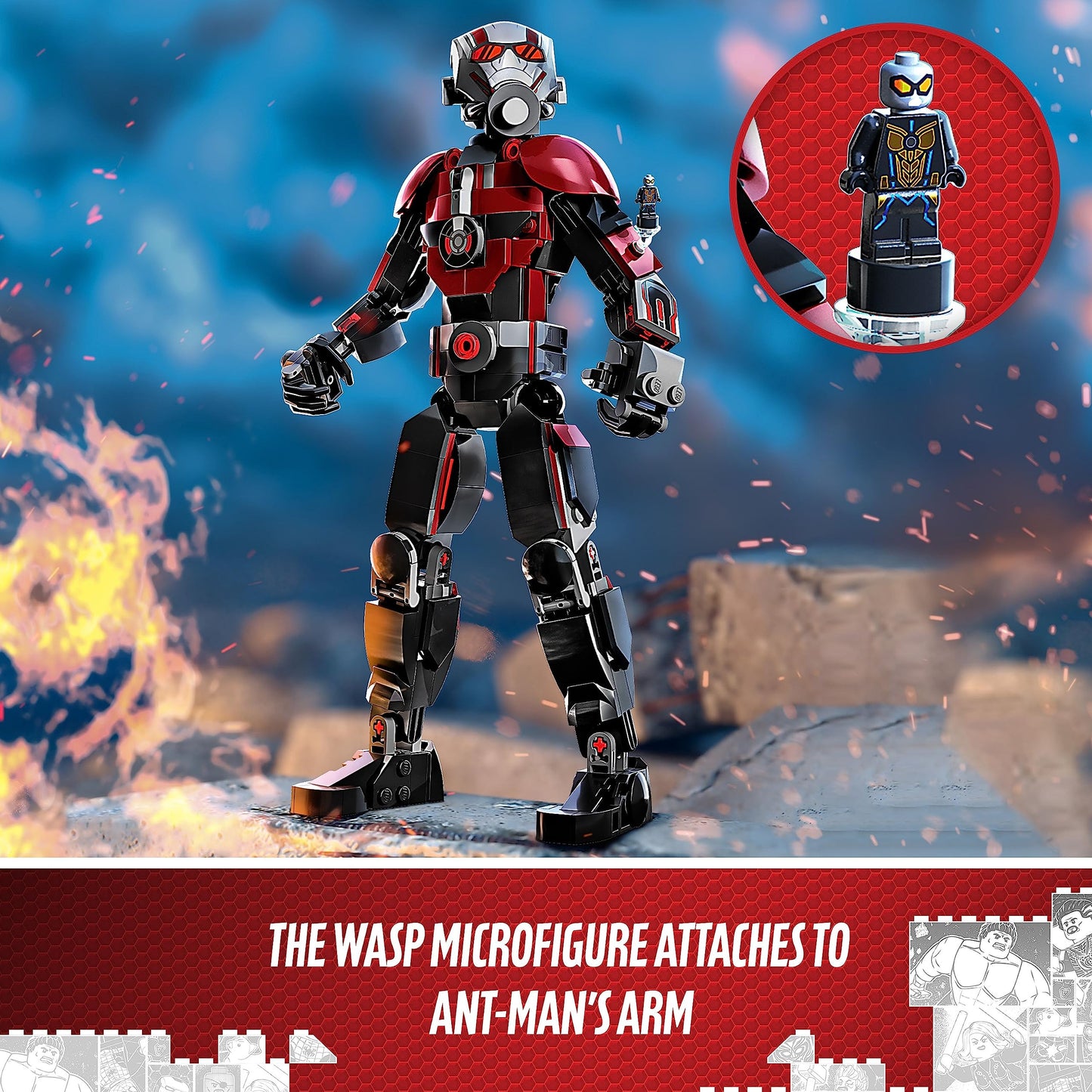 Lego 76256 - Marvel Ant-Man Construction Figure
