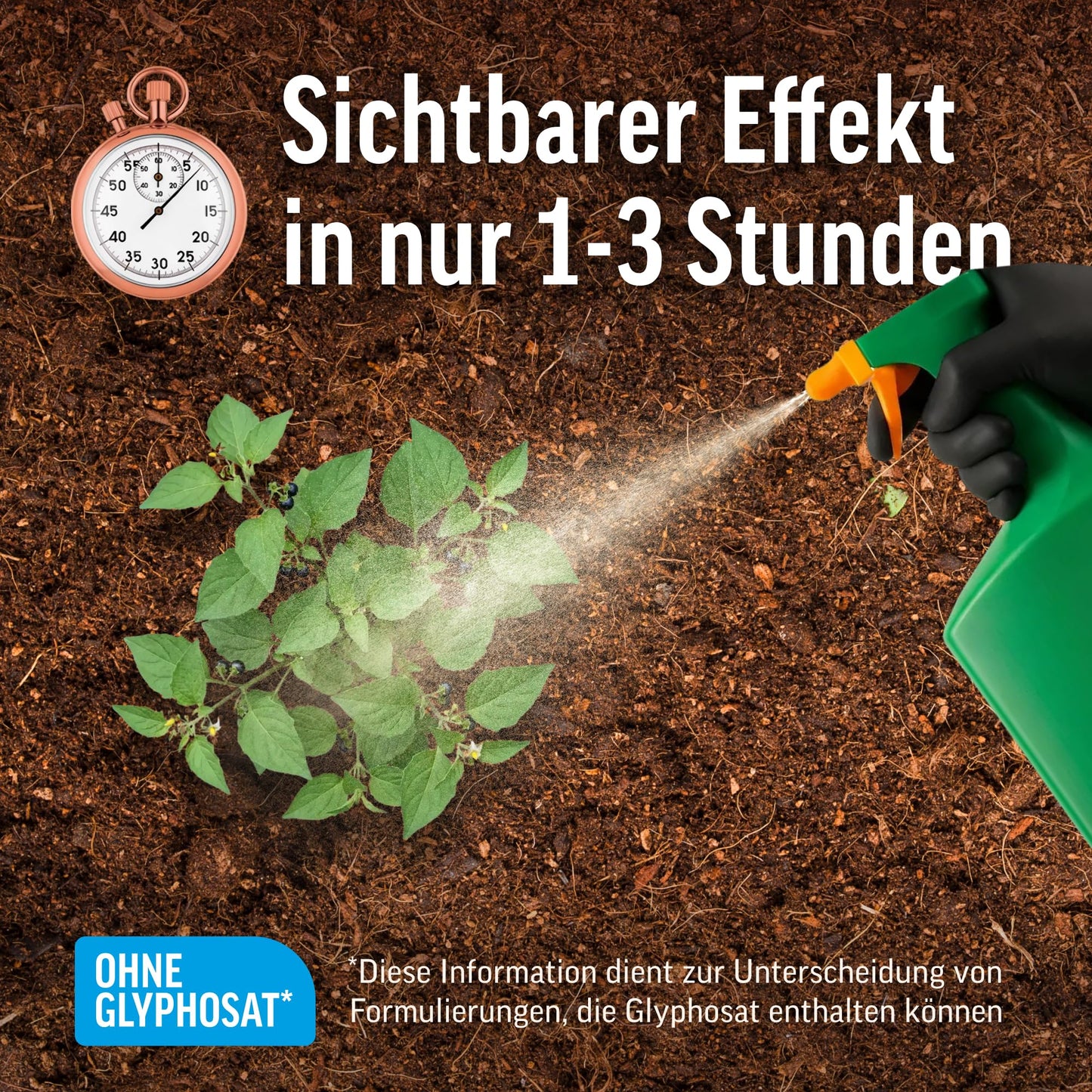 Roundup Weed Free Express 3L pressure sprayer against weeds - 32080