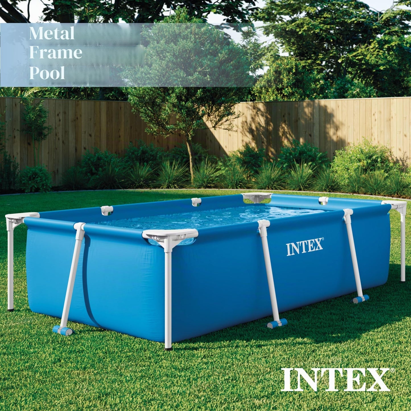 Intex pool, blue, 220 x 150 x 60 cm - 28270NP