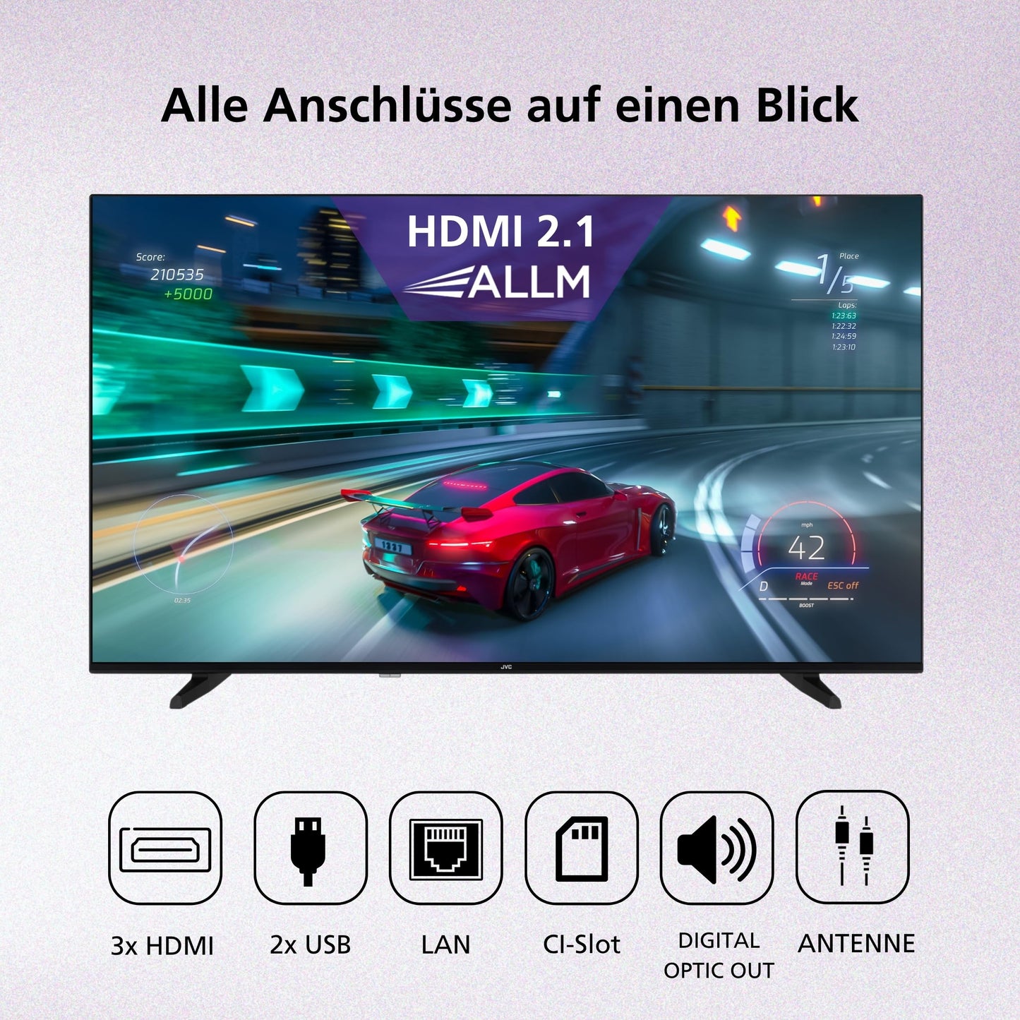JVC LT-50VRQ3555 TV