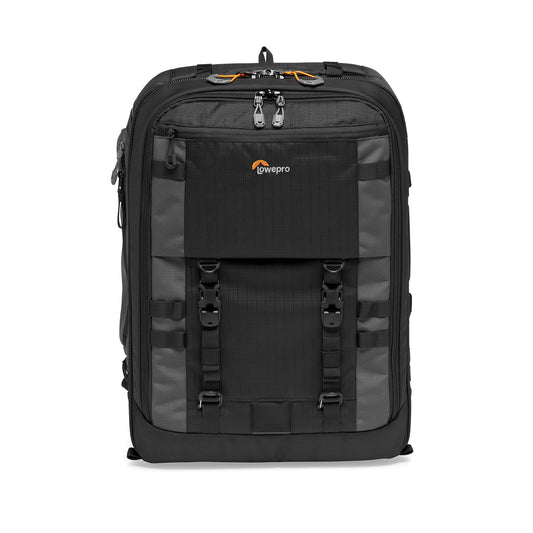 Lowepro Pro Trekker BP 450 AW II, Camera Bag, Backpack with Recycled Fabric, Fits 15” Laptop or Tablet, Maxfit Dividers, Weatherproof Cover, Mirrorless DSLR Case, Black Dark Grey, LP37269-GRL
