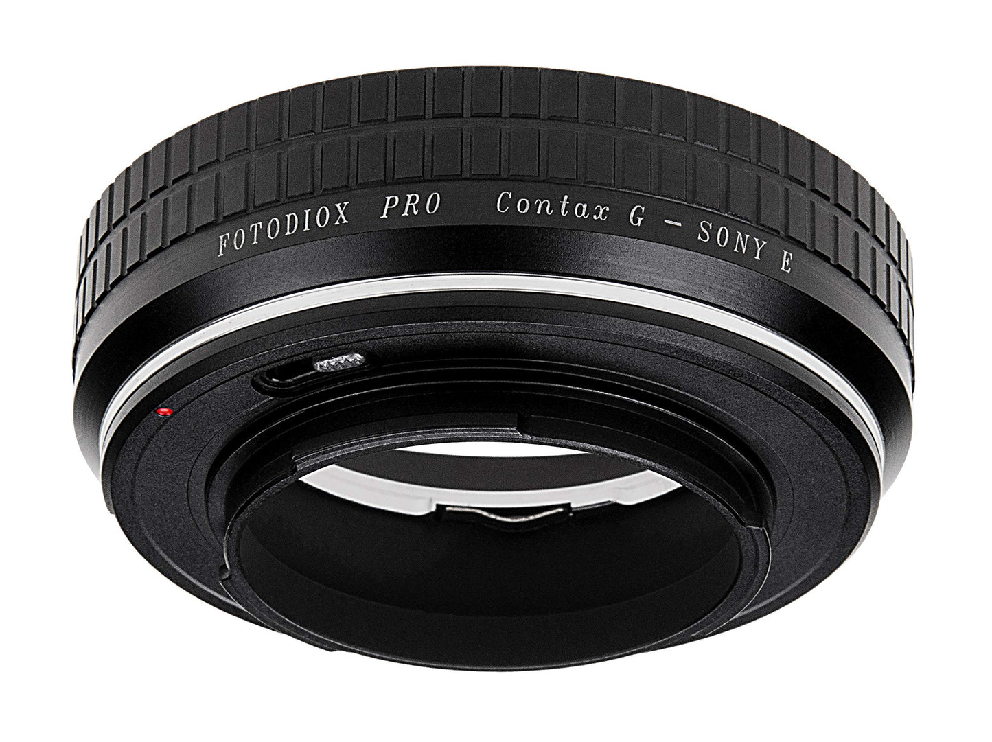 Fotodiox Pro Lens Mount Adapter Compatible with Select Contax G Lenses on Sony E-Mount Cameras - CntxG-SnyE-Pro