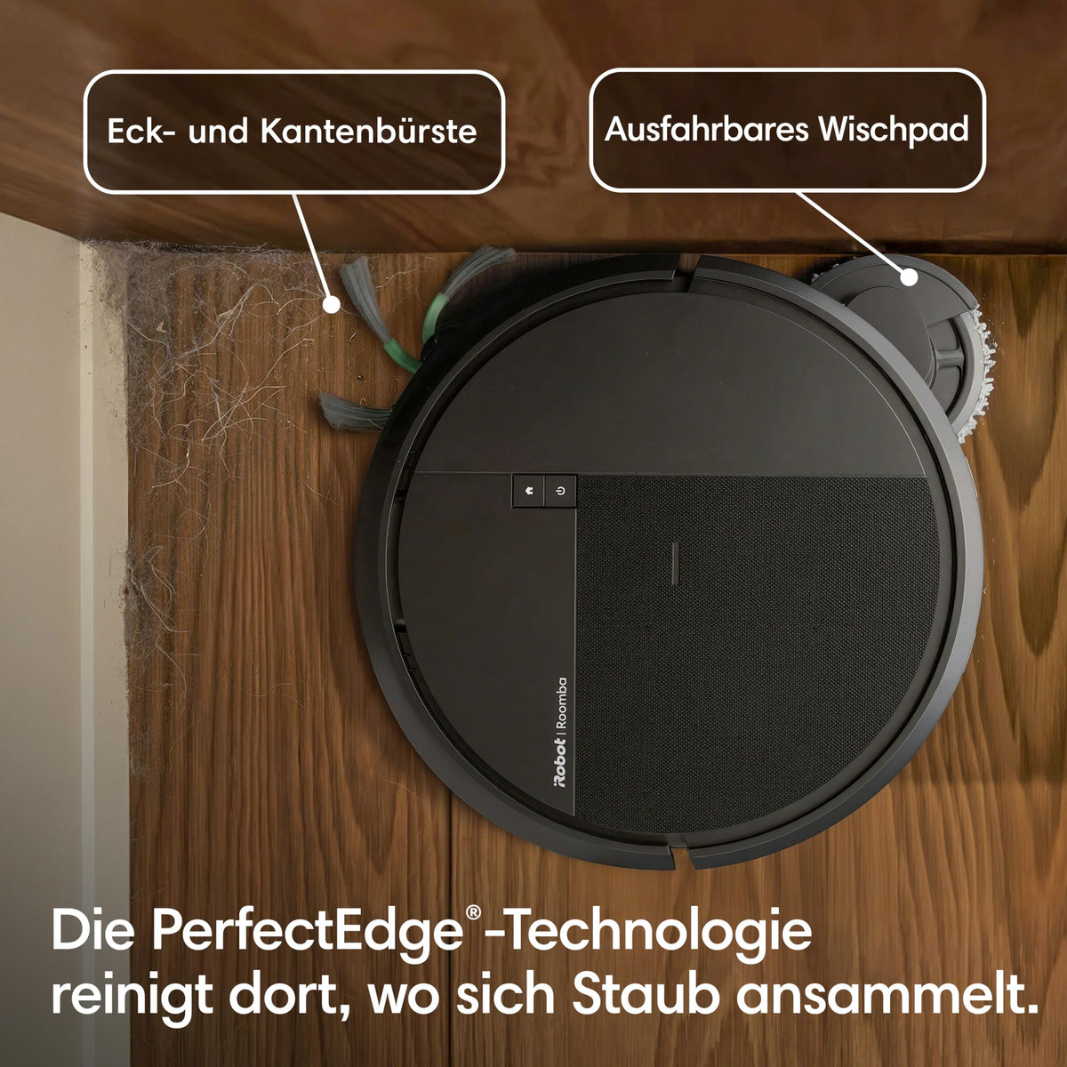 iRobot Roomba Plus 516 Vacuum Robot, AutoWash Base, 75 °C Mop Wash - N284040