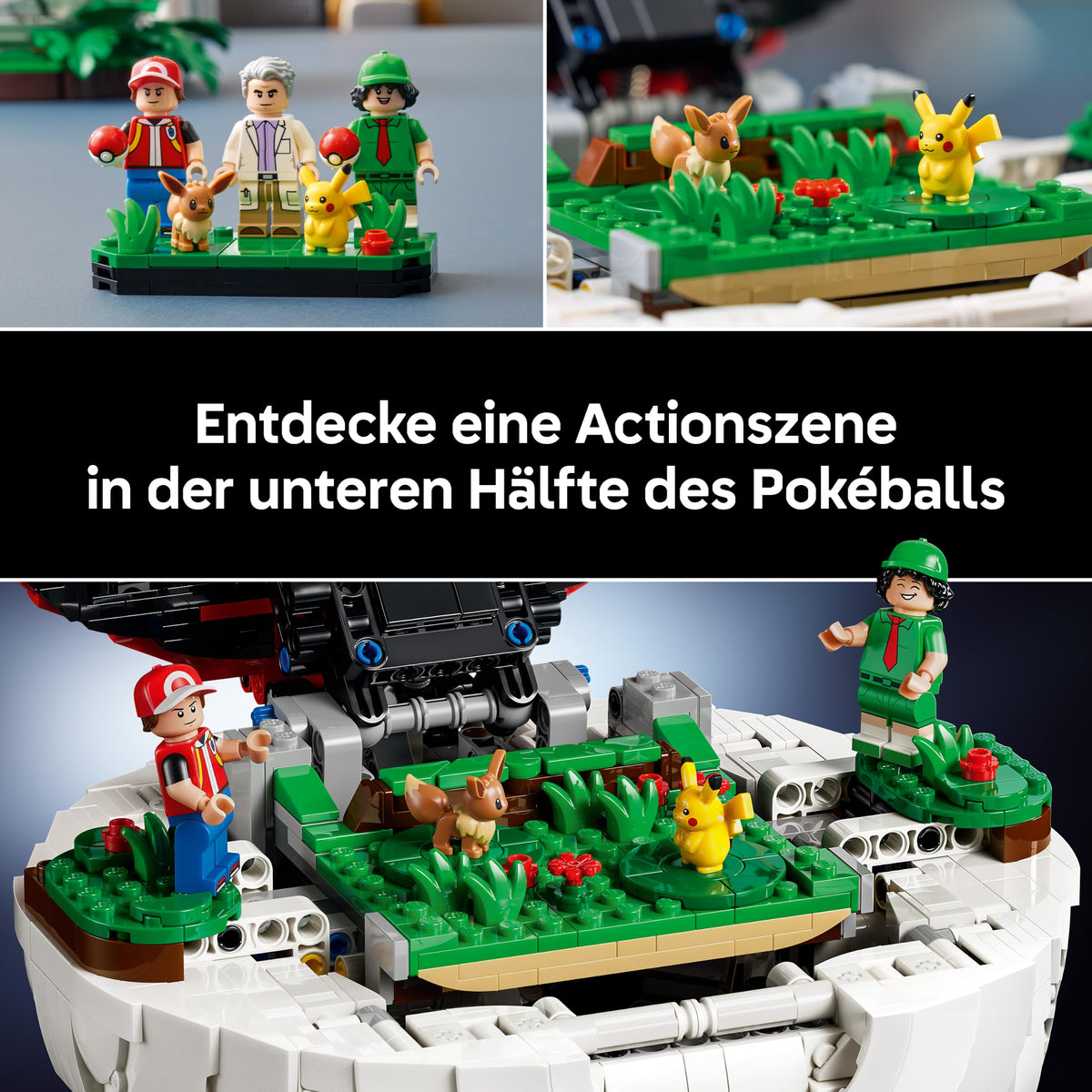 LEGO Pokémon Pokéball cu momente impresionante ale antrenorului 72154
