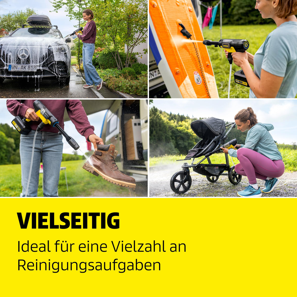 KÄRCHER Cordless Pressure Washer OC 7-18 Handheld Battery Set - 1.328-145.0