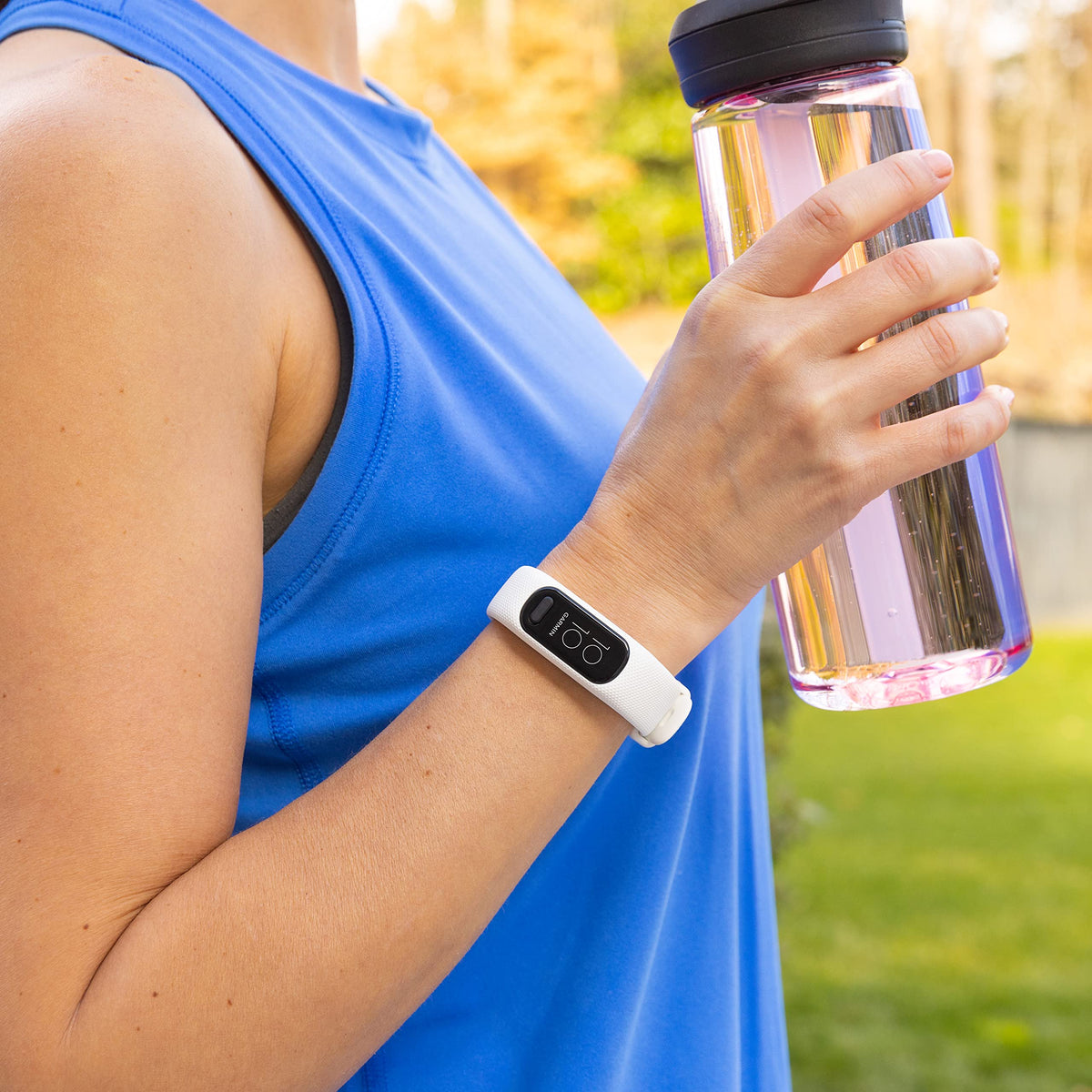 Garmin vívosmart 5, S/M, Fitness-Tracker, Alb - 010-02645-11