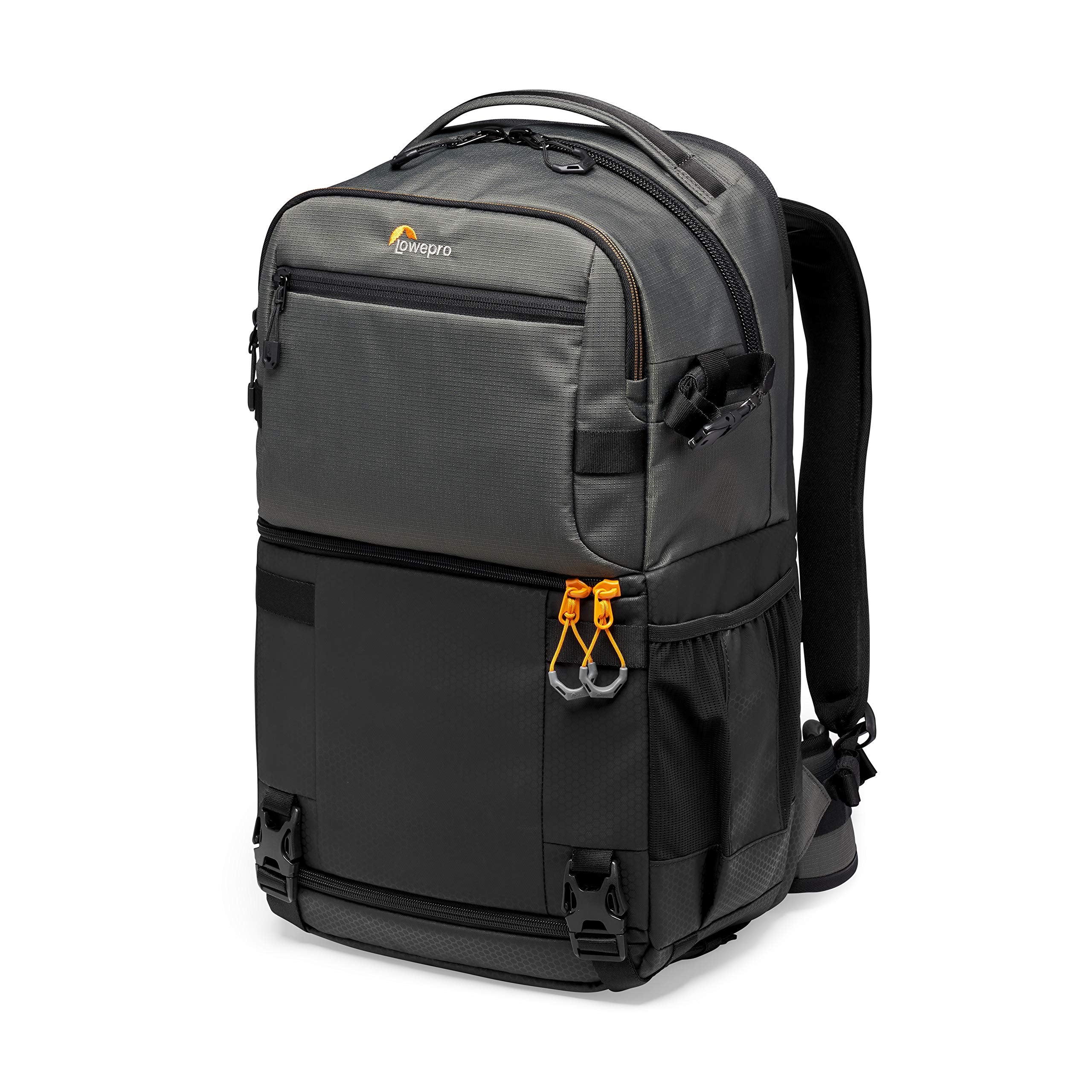 Lowepro Fastpack PRO BP 250 AW III camera backpack - camera bag/photo backpack for mirrorless and DSLR cameras such as Nikon D850, 300D, with access via QuickDoor, compartment for 15-inch laptop, ripstop - LP37331-PWW