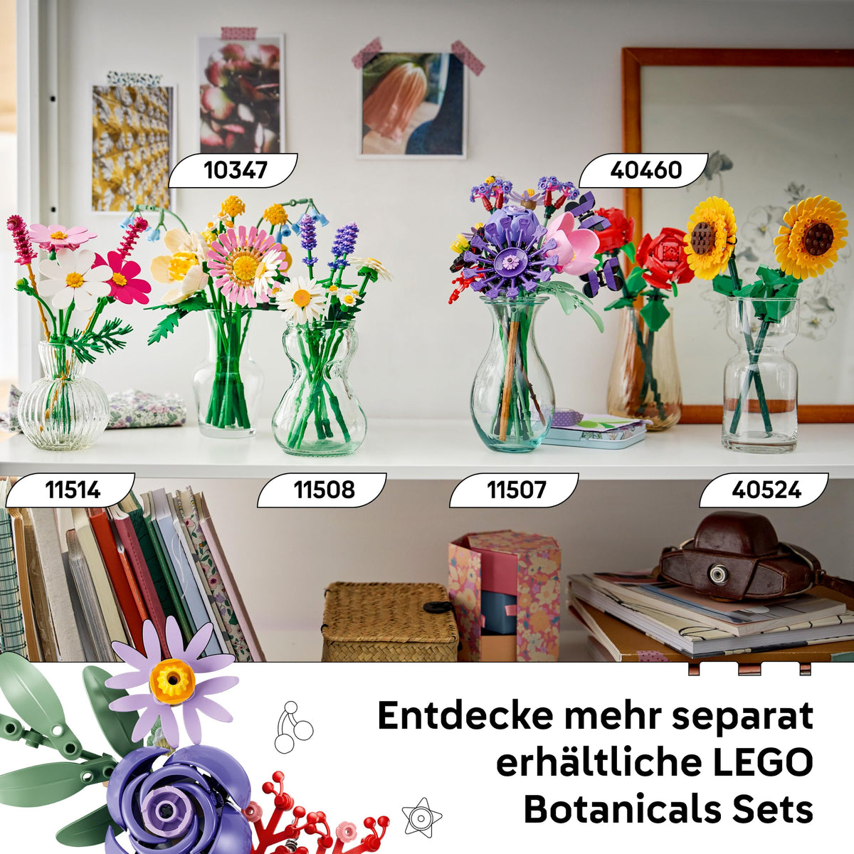 LEGO Botanicals Olivia Rodrigos Buchet de flori 11507
