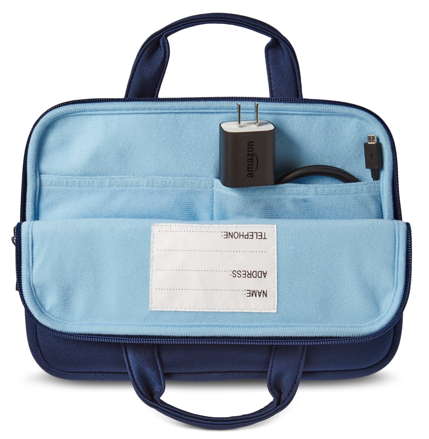 NuPro Zippered Case for the Fire HD 10 Kids Edition Tablet, Blue - 04T00010-BLU