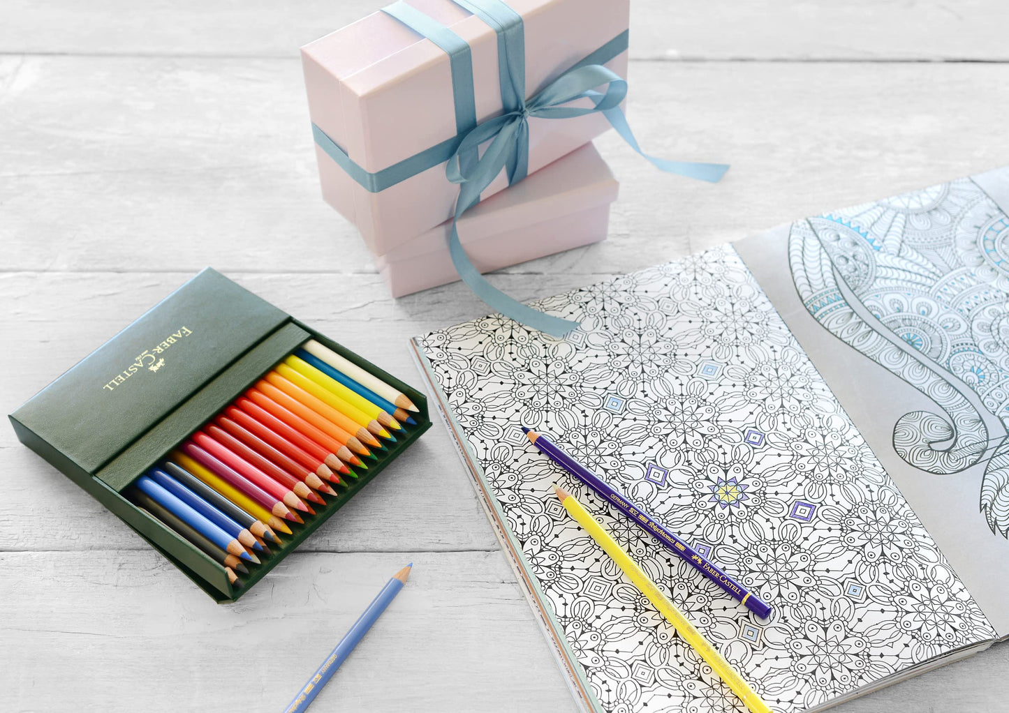 Faber-Castell - Polychromos colored pencils set 36 colors studio case - 110038