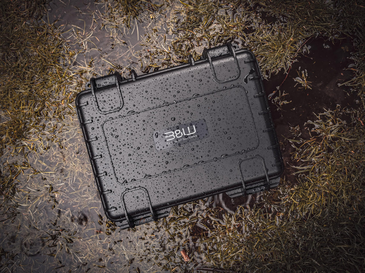 B&W International multi-purpose case Outdoor 5500 (PP.379) yellow - with cube foam - waterproof (IP67), dustproof, impact-resistant, extremely robust - 5500/Y/SI