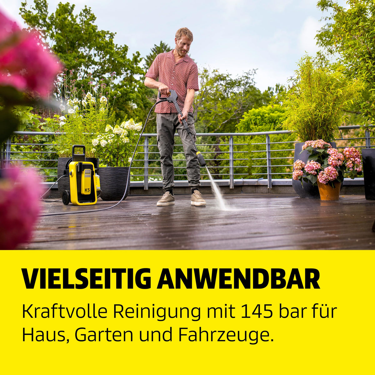 Kärcher High Pressure Cleaner K 5 Comfort Premium, Pressure: 145 bar - 1.324-800.0