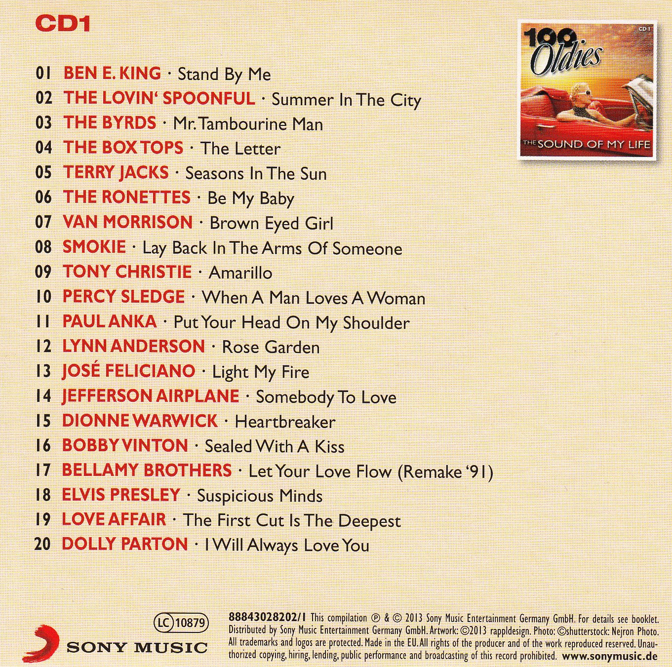 Sony 100 Oldies - WA-32210897