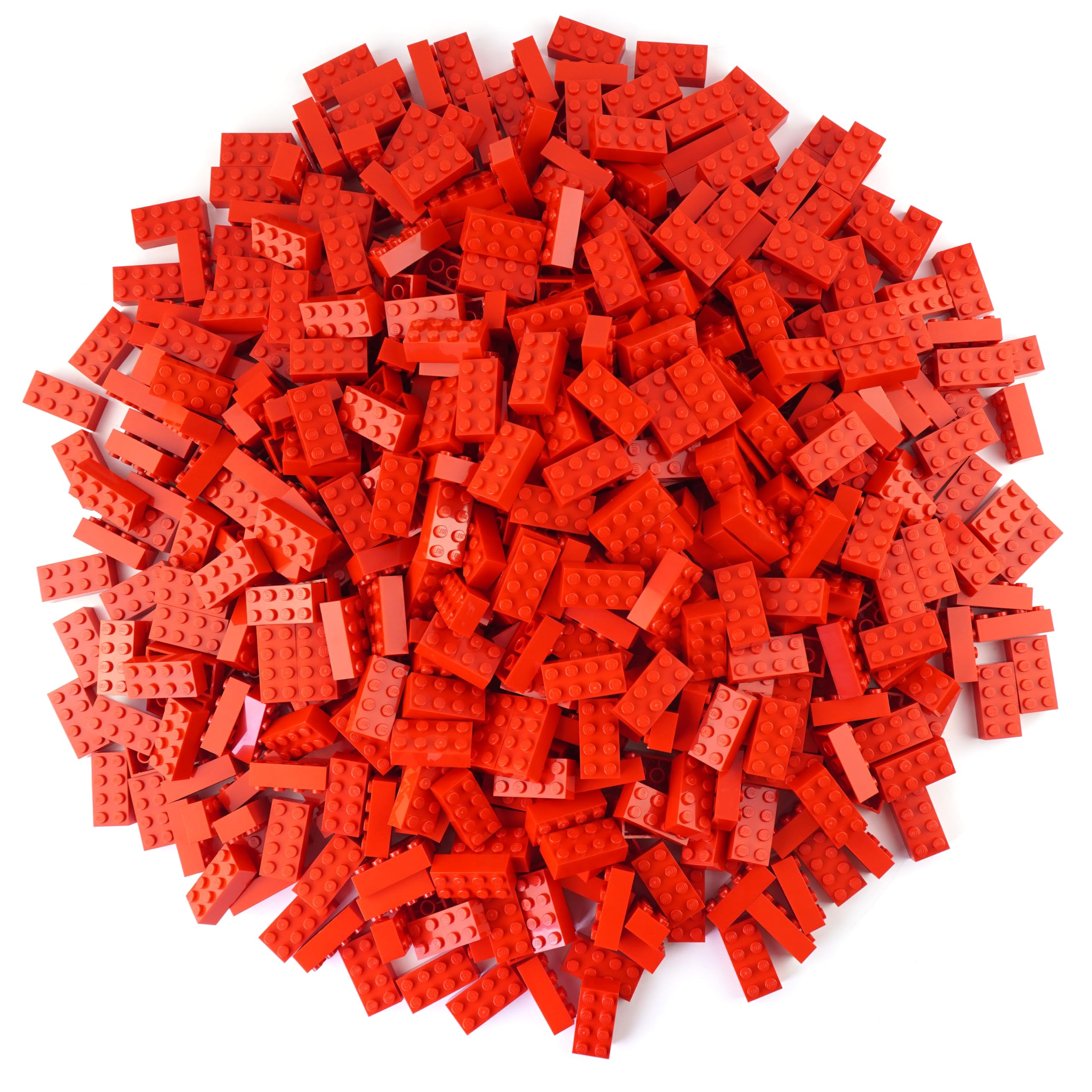 Lego® Service 3458 - bricks, black, 2 x 4 studs, 50 pieces - 3001