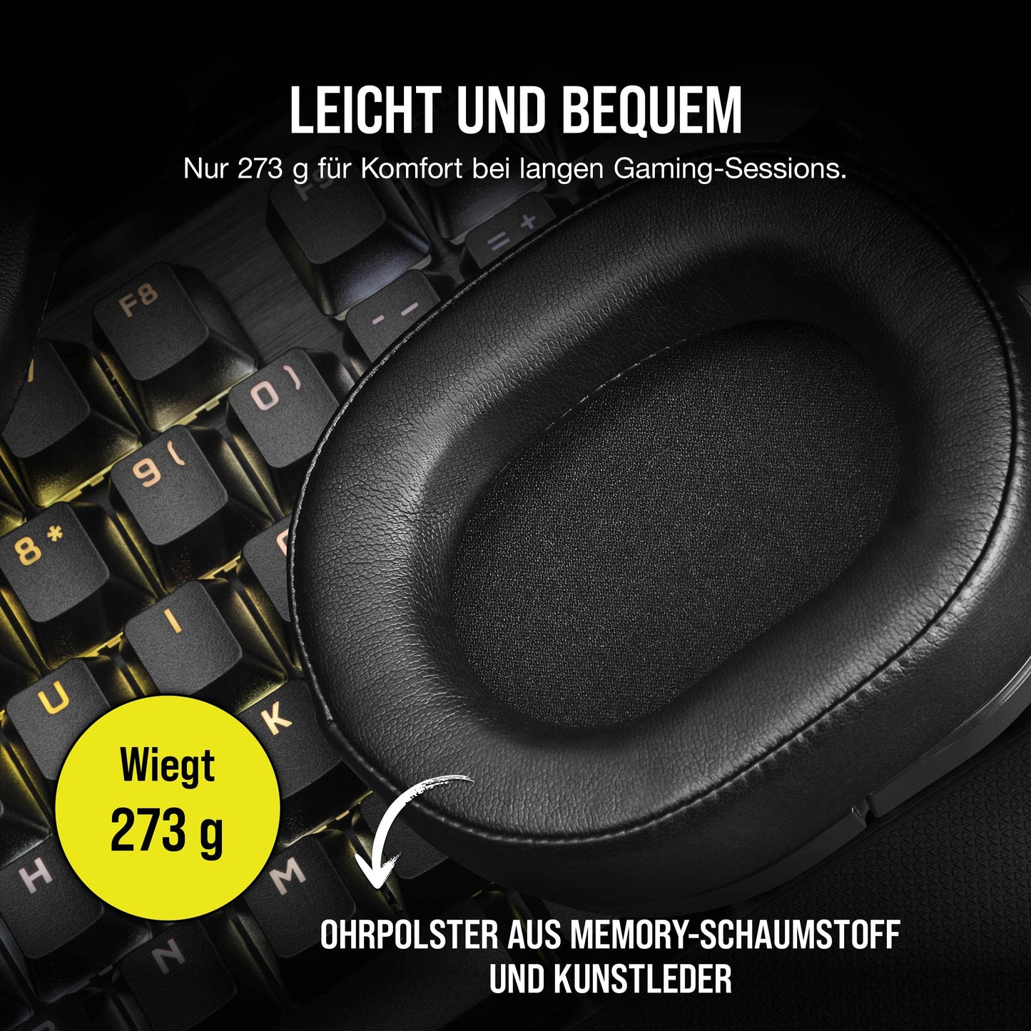 Corsair HS55 Surround Wired Gaming Headset - Carbon - CA-9011265-EU