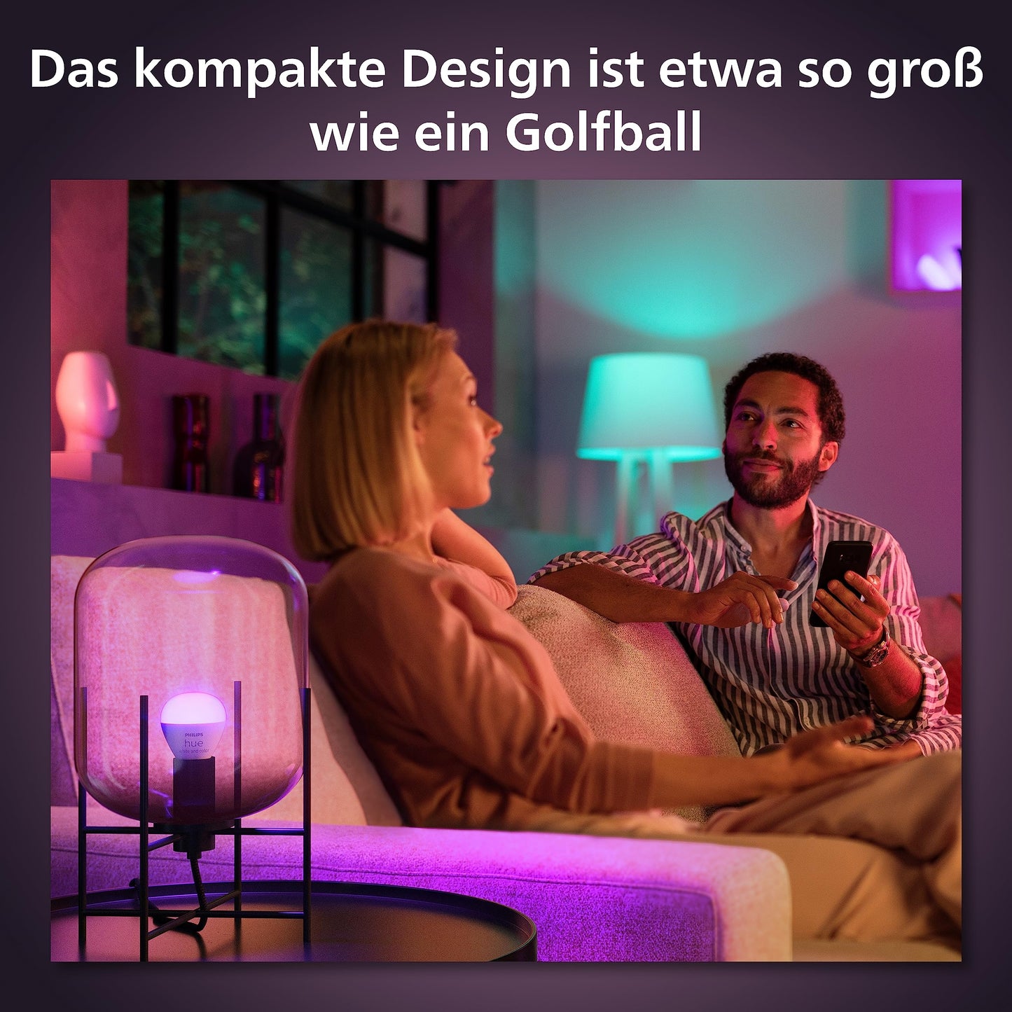 Philips Hue White and Color Ambiance Luster E14 (929003573601)
