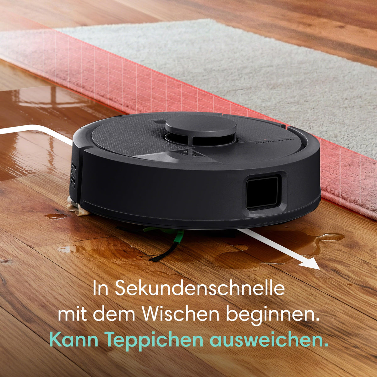 iRobot Roomba Mini Vacuum Robot with Mopping Function, AutoEmpty Base, LiDAR - F155040